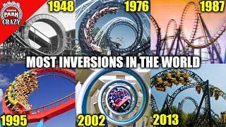 The Evolution of the Roller Coaster Inversion Record