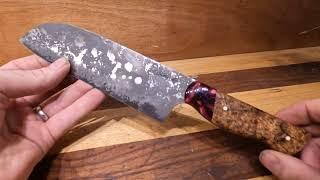 Serenity Knives Santoku in CPM MagnaCut