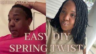 Easy DIY Spring Twist For $8| Outre Spring Twist