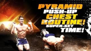 Pyramid Push-Up Chest Routine