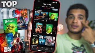 10 APPS para Ver PELÍCULAS y SERIES GRATIS EN 2024