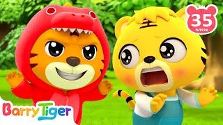 Best Jungle Songs & MORE For Kids | Jungle Animal Songs & Nursery Rhymes - BarryTiger(BabyTiger)