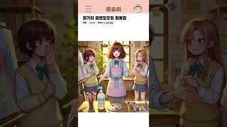 [썰숭이] 화가의 클렌징오일 활용법 #썰 #만화 #연애 #유머