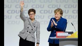 'Mini-Merkel' AKK wins race to succeed German chancellor as leader of ruling Christian Democrats