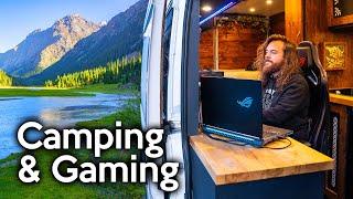 Camping, Cooking, & Gaming in a Van (Driving to Alaska)