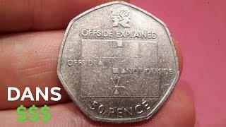 2011 Offside Explained FOOTBALL 50p Coin VALUE + REVIEW