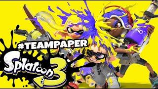 Splatoon 3 Splatfest! FINALE Rock Paper Scissors #TeamPaper