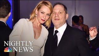 Uma Thurman Breaks Silence And Slams Harvey Weinstein | NBC Nightly News