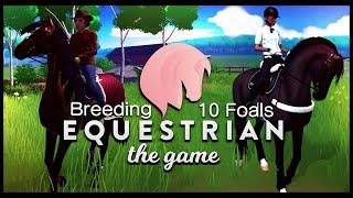 [Equestrian The Game] Breeding 10 Foals! My Honest Opinion About The New Changes!