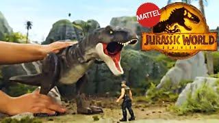 MATTEL JURASSIC WORLD DOMINION TOY COMMERCIAL!!