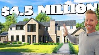 AMAZING $4,500,000 Luxury Custom Home In DALLAS TEXAS