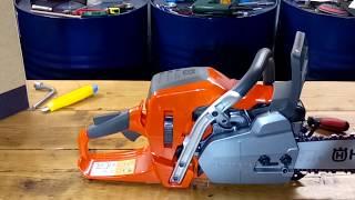 Chain saw Husqvarna 550XP Mark II AUTOTUNE How it looks under the cover!