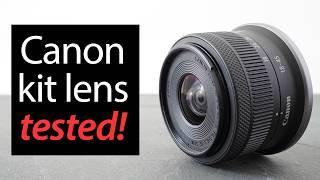 Canon's KIT ZOOM tested! RF-S 18-45mm review