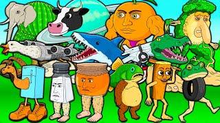ALL SERIES ORIGIN STORIES OF ITALIAN BRAINROT AI ANIMALS! Cartoon Animation