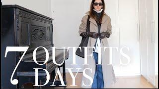 7 Days, 7 Outfits | Effortless Work & Leisure Looks for Late Winter