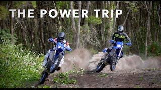 The POWER TRIP. 2021 Yamaha WR450F and WR250F