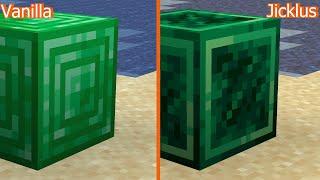 Minecraft Vanilla vs Jicklus | Texture Comparison