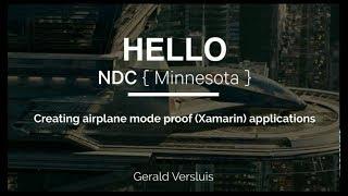 Creating airplane mode proof Xamarin applications - Gerald Versluis