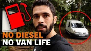 Moving to the Forest to Avoid the UK Fuel Shortage | Van Life Vlog | E51