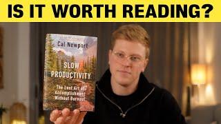 Slow Productivity by Cal Newport Book Review