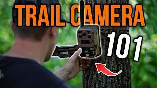 Trail Cameras 101 - EVERYTHING YOU NEED TO KNOW!!!