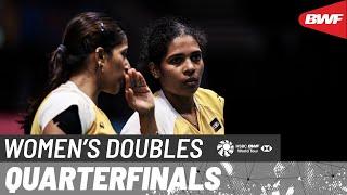 KFF Singapore Badminton Open 2024 | Kim/Kong (KOR) [6] vs. Jolly/Pullela (IND) | QF