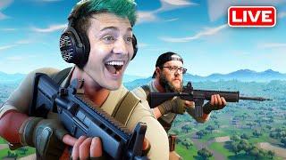 Fortnite With My Brother + OverCooked With Friends Later Live