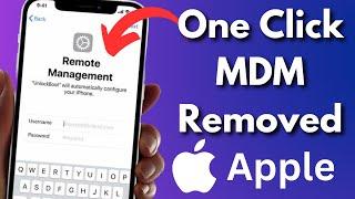 How To Remove Remote Management Lock From iPad or iPhone iOS 15/16