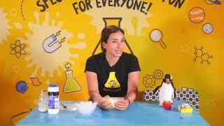 Instant Ice Cream! | STEM activity for kids to do at home in lockdown | Nanogirl Livestream