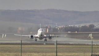 Brno Airport LKTB take-off