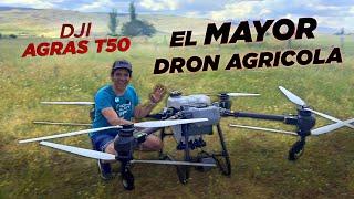 Primer Vuelo en España del DJI AGRAS T50!!!