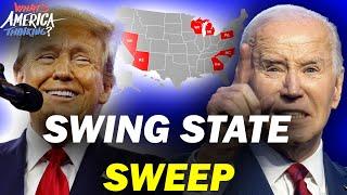 NEW POLL: Trump WINNING In every Swing State, Biden ATTACKS Trump's Legal Issues