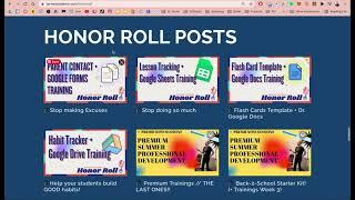 What is the Tarver Academy Honor Roll?