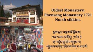 Phensang Monastery. North sikkim ཕན་བཟང་དགོན་པ།