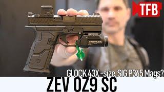 Glock 43X-Sized, Sig P365 Mags? The Zev OZ9sc