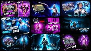 Top 10+ Montage Thumbnail Pack  Google Drive Download | Gaming Thumbnail Pack Never Use !!