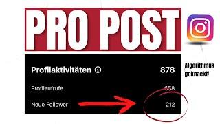 Instagram Algorithmus geknackt. 200 Follower+ PRO posting (Instagram Explore dominieren)