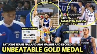 Unbeatable Pilipinas Rhenz Abando bawi! Shooter Jordan Heading 24PTS Chinese Team at Malaysia kaya.