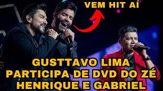 Gusttavo Lima em DVD da dupla Zé Henrique e Gabriel chama atenção dos fãs