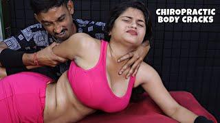 Girl Received Amazing Body Cracks | Neck Cracking | Spine Cracking | Tail Bone Cracking | ASMR