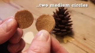 Wildlife Wednesday: Festive pinecone creatures!