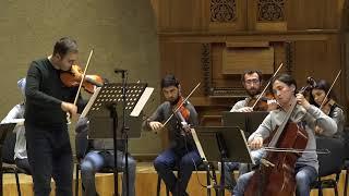 Vivaldi concerto for violin and cello Gevorg Vardanyan, Dorjoo Dorjsuren,  YCO Part 1