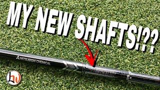 Are these my NEW SHAFTS? | Mitsubishi MMT Graphite Iron Shafts