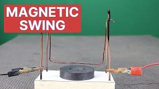 Electromagnetic Swing - Force on a Current Carrying Conductor in a Magnetic Field | Physics