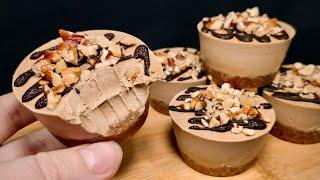 The best healthy summer dessert without baking! Healthy sugar-free recipe!