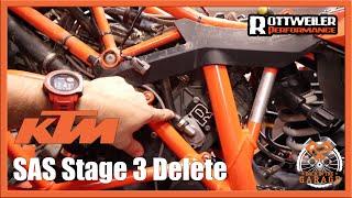 KTM 1090 1190 1290 Rottweiler SAS Stage 3 Delete | Back in the Garage