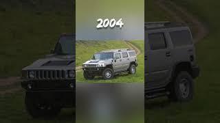 Evolution of Hummer suv Car (1992~2022) #shorts