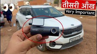 THIRD EYE of Our Kia Seltos | DashCam Installed - Really Important