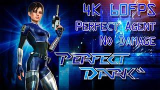 Perfect Dark XBLA - Longplay - No Damage (4K 60FPS)