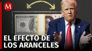 Así afectaron los aranceles de Trump al tipo de cambio